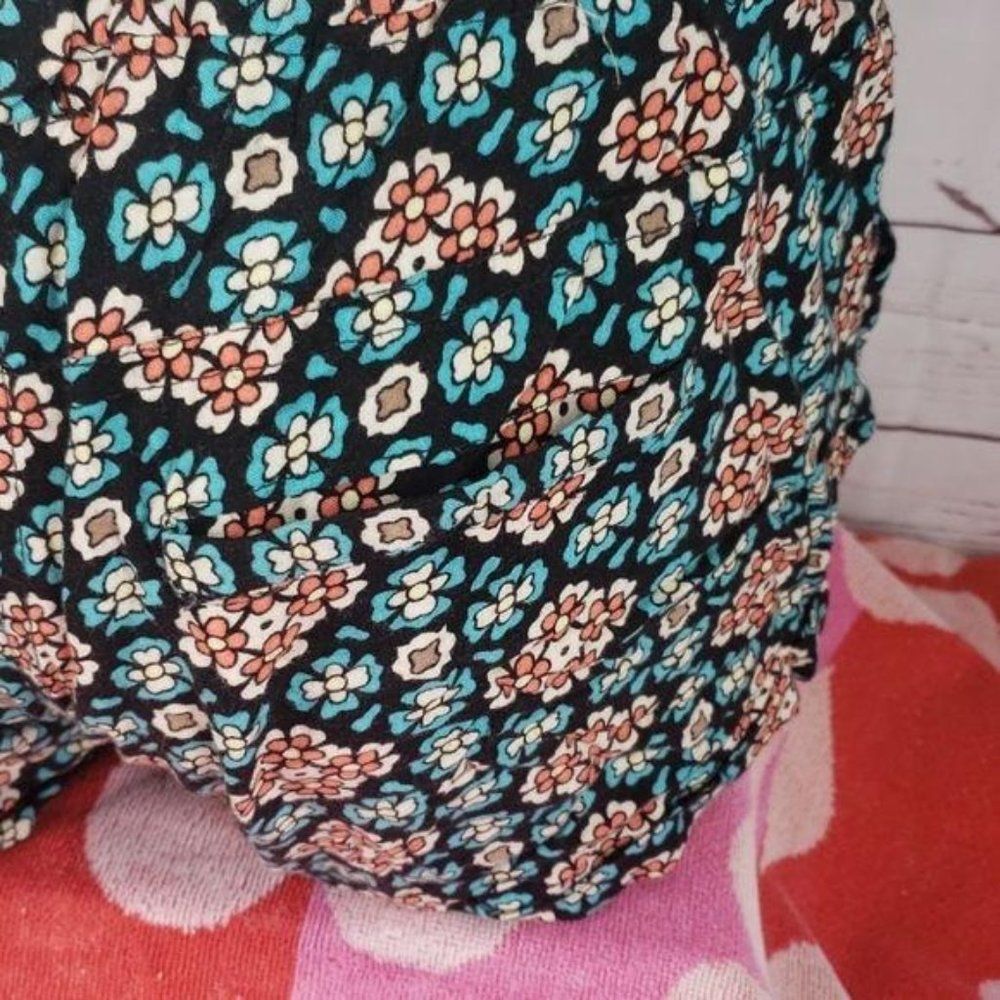 American Rag Bold Floral Print Elastic Drawstring Waist‎ Size Small Shorts - Picture 4 of 8